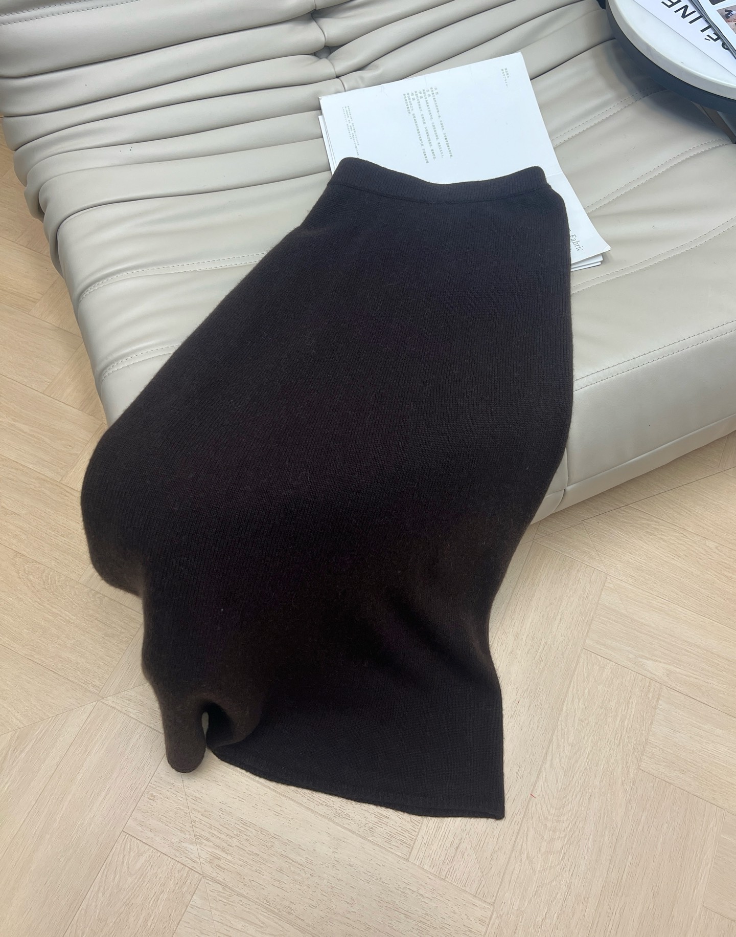 Elegant Wool Blend Sweater and Skirt Set - Chic Fall/Winter Outfit 7 i1759835507200 6247 0 5