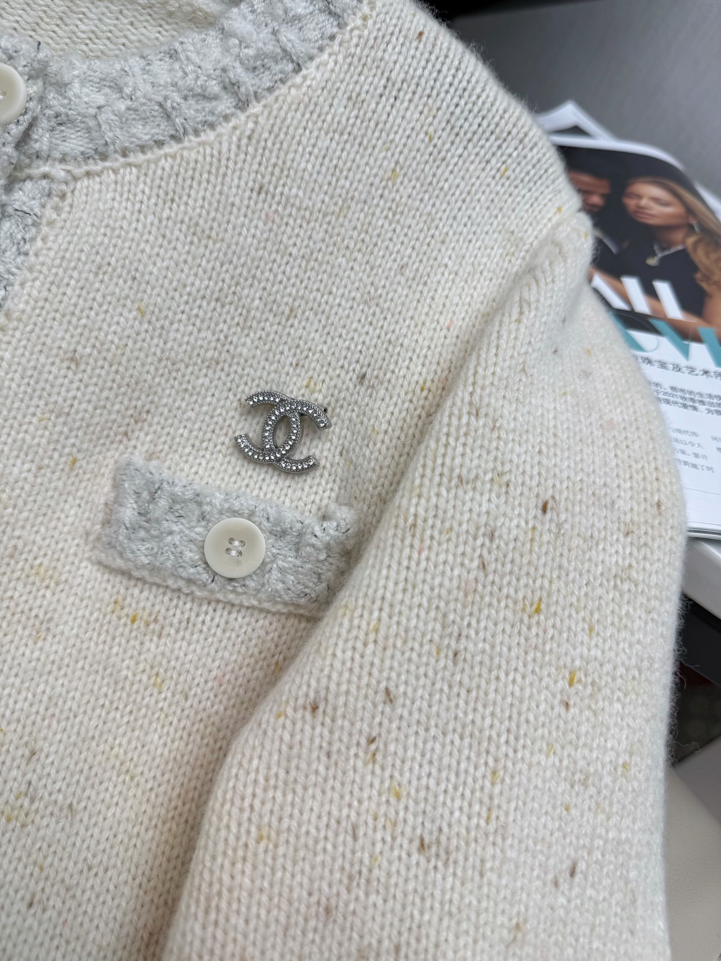 Elegant Wool Blend Two-Piece Set: Chic Top and High-Waisted Skirt 4 i1761645190515 3321 0 3