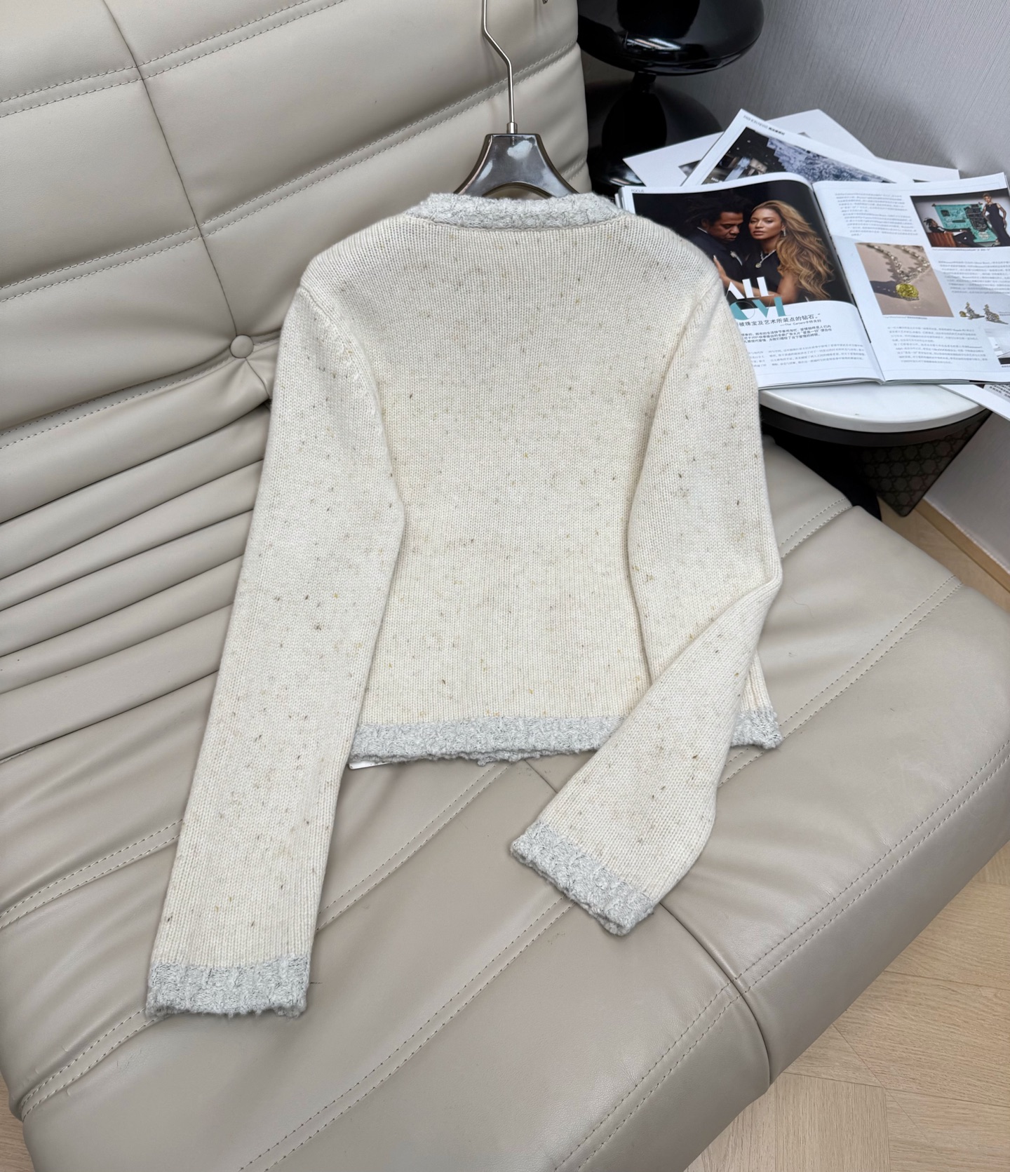 Elegant Wool Blend Two-Piece Set: Chic Top and High-Waisted Skirt 6 i1761645195602 8673 0 6