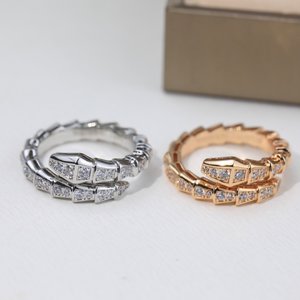 Bvlgari Jewelry Ring- Gold Platinum Rose White Set With Diamonds