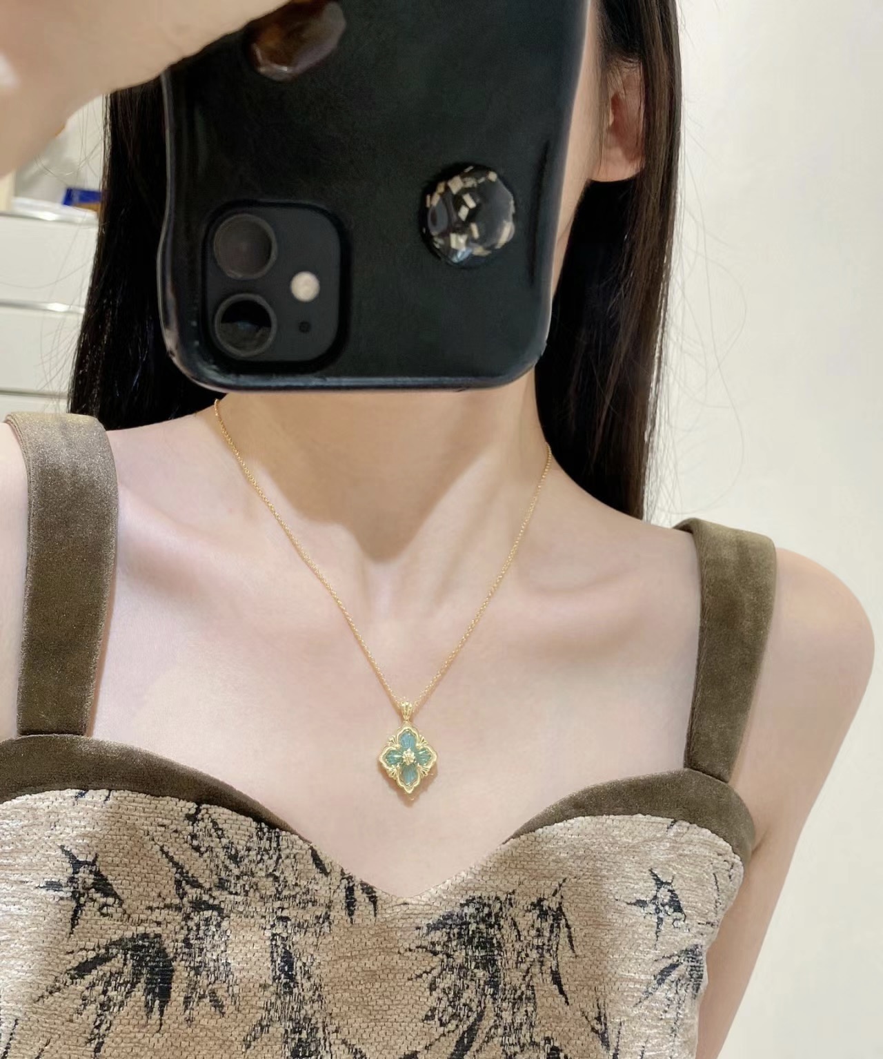 香奈儿 Chanel 传世高定珠宝耳环项链戒指首饰 #E4BC0E3F 2