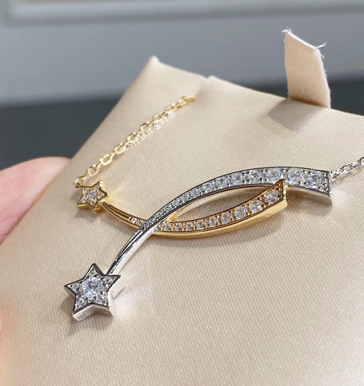 Chanel香奈儿慧星🌠流星项链 经典热销款 市面最高版本 2