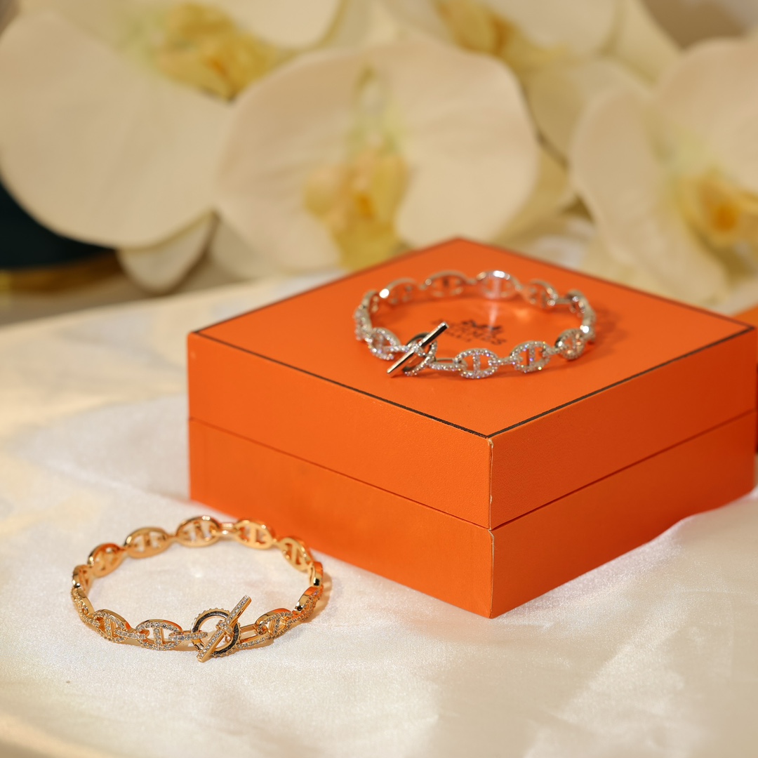 爱马仕 Hermès 传世高定珠宝耳环项链戒指首饰 #8DF00CFA 2