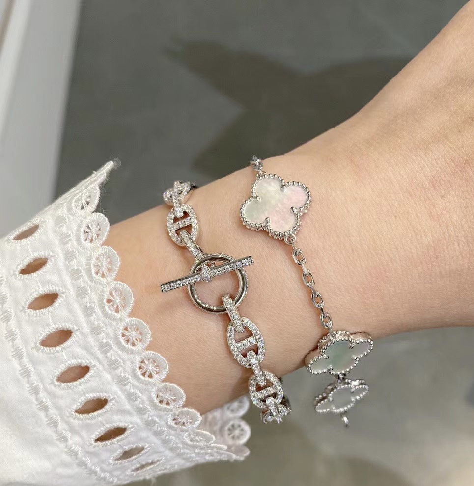爱马仕 Hermès 传世高定珠宝耳环项链戒指首饰 #8DF00CFA 9