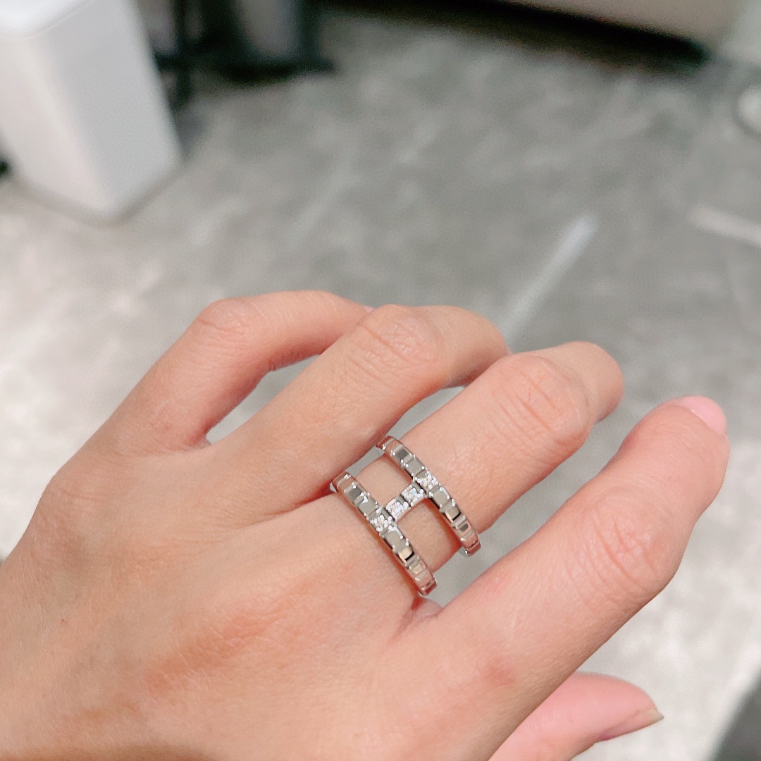 It’s new. Chochard, 18k platinum, original logo code 5 #6 #7 #8 #9 - 图片 9