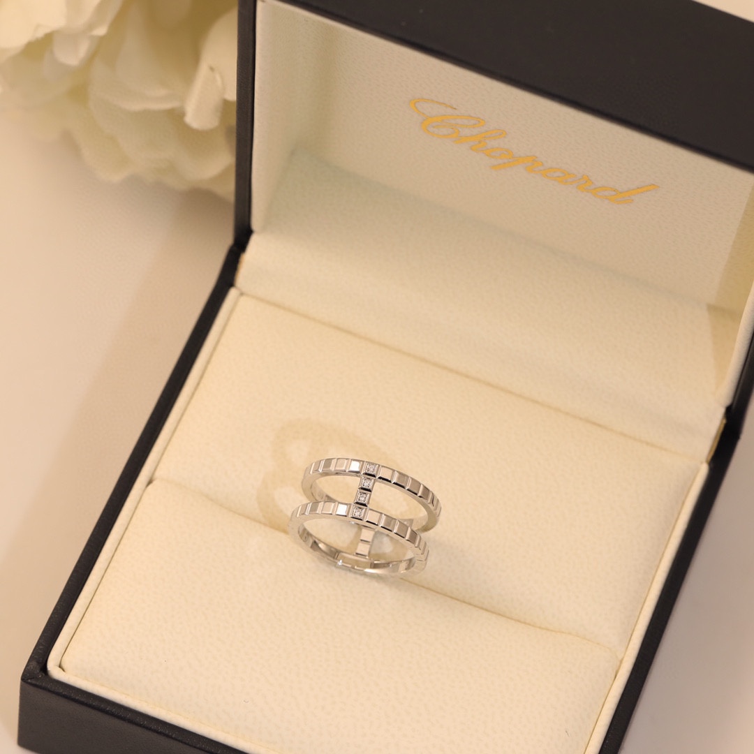 It’s new. Chochard, 18k platinum, original logo code 5 #6 #7 #8 #9 - 图片 3