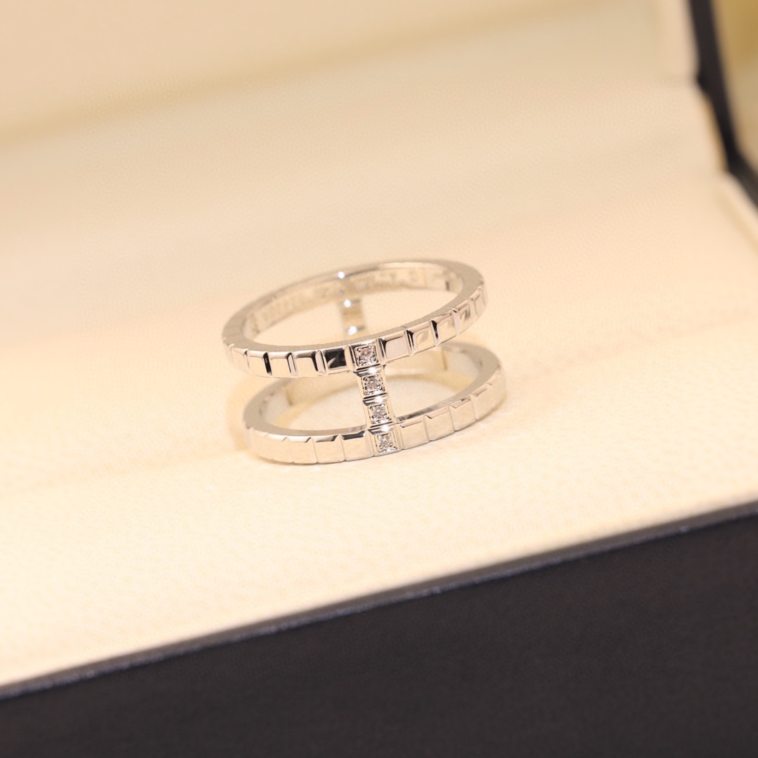 It’s new. Chochard, 18k platinum, original logo code 5 #6 #7 #8 #9 - 图片 5