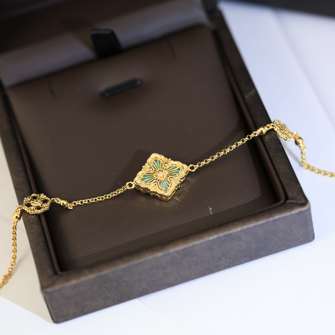 Luxury Italian Butchilati Buccillati 18k Gold Bracelets Collection - 图片 2
