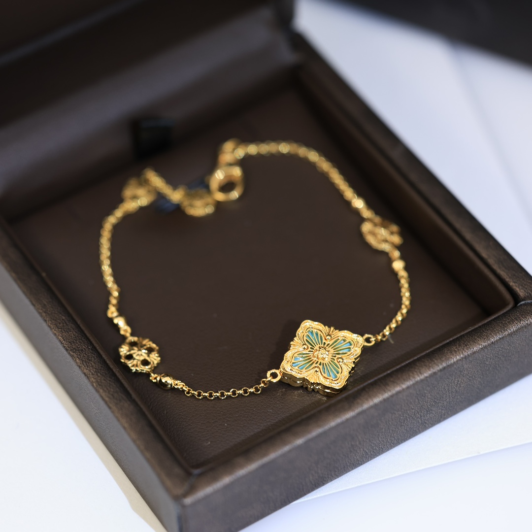 Luxury Italian Butchilati Buccillati 18k Gold Bracelets Collection - 图片 5
