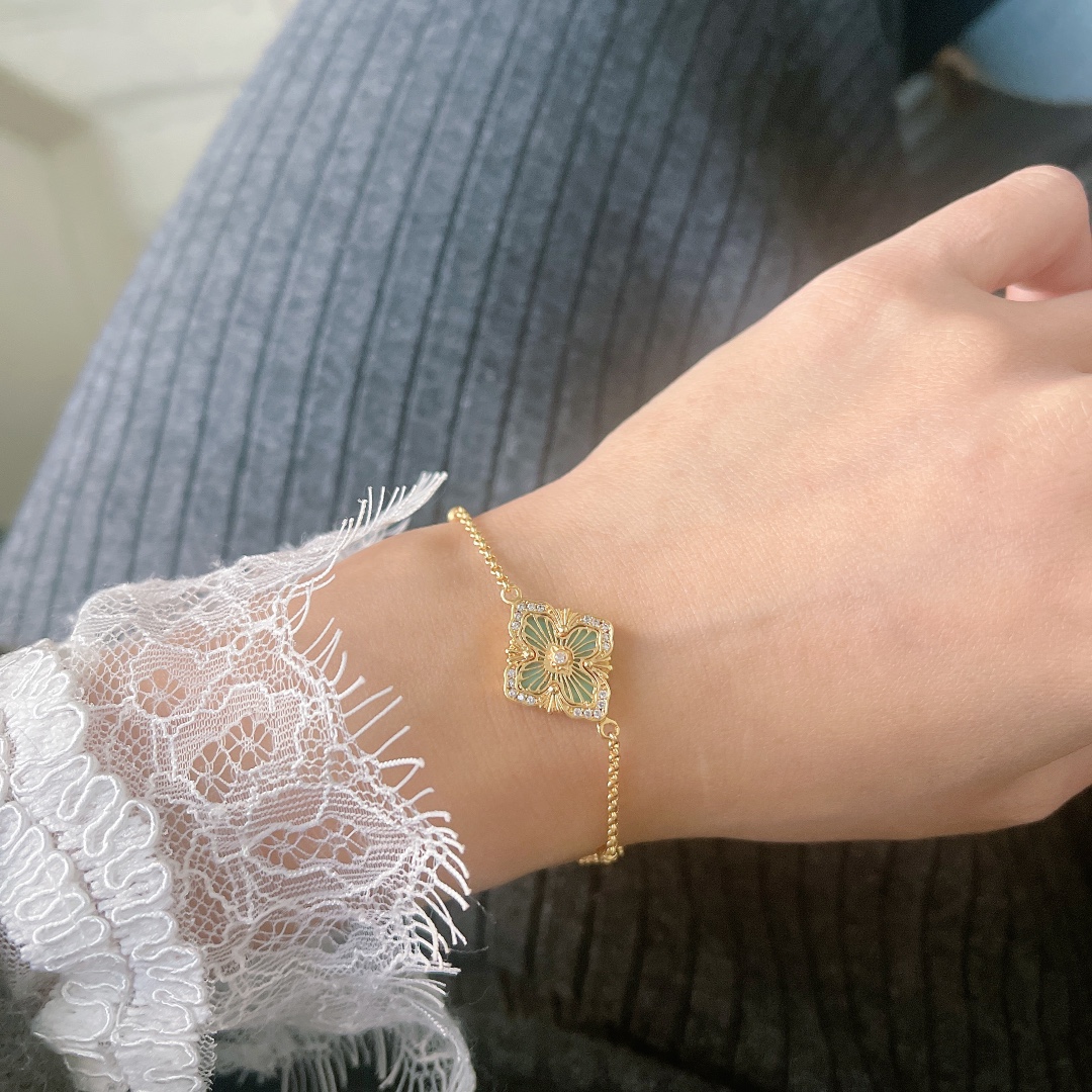 Luxury Italian Butchilati Buccillati 18k Gold Bracelets Collection - 图片 9