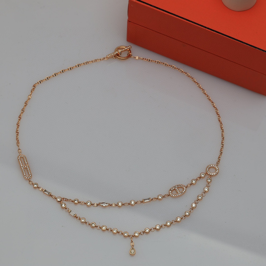 Hermès 爱马仕项链 猪鼻子项链新款 女神款