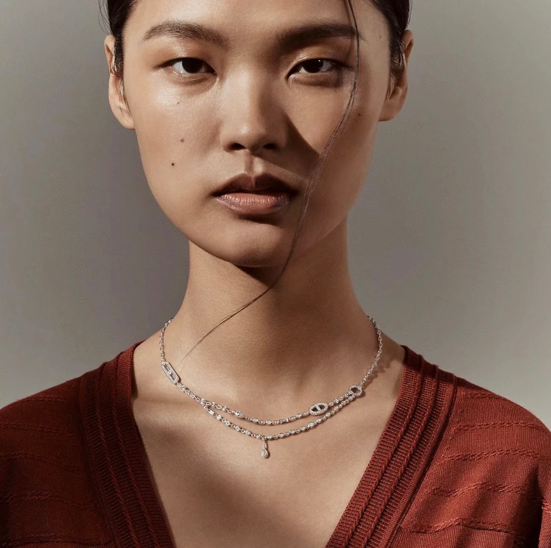 Hermès 爱马仕项链 猪鼻子项链新款 女神款