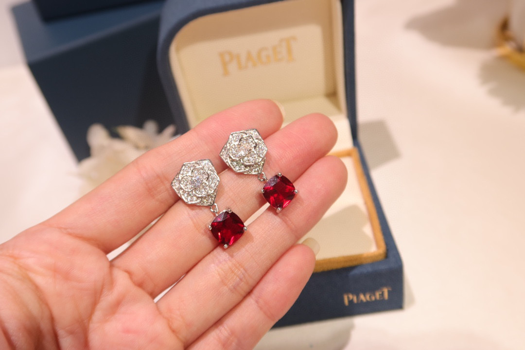 “¥380 Pure Silver Count IAGET Ruby Series Rose Nails in High-Quality Platinum Plating” - 图片 7