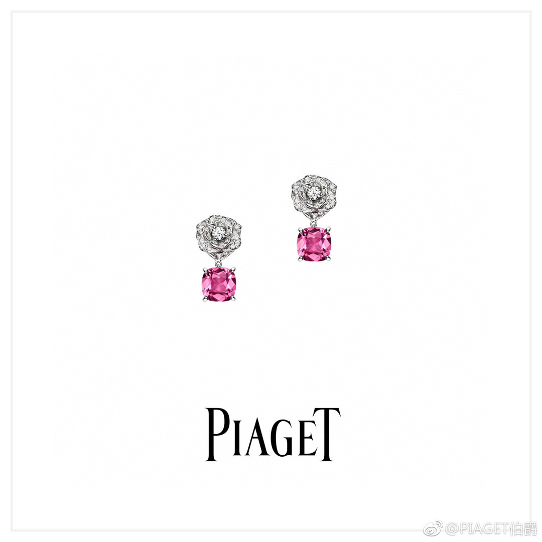 Exquisite Rose Nails in Count’s Pink Crystal Series with 925 Pure Silver Coating - 图片 1