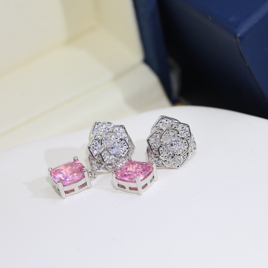 Exquisite Rose Nails in Count’s Pink Crystal Series with 925 Pure Silver Coating - 图片 4