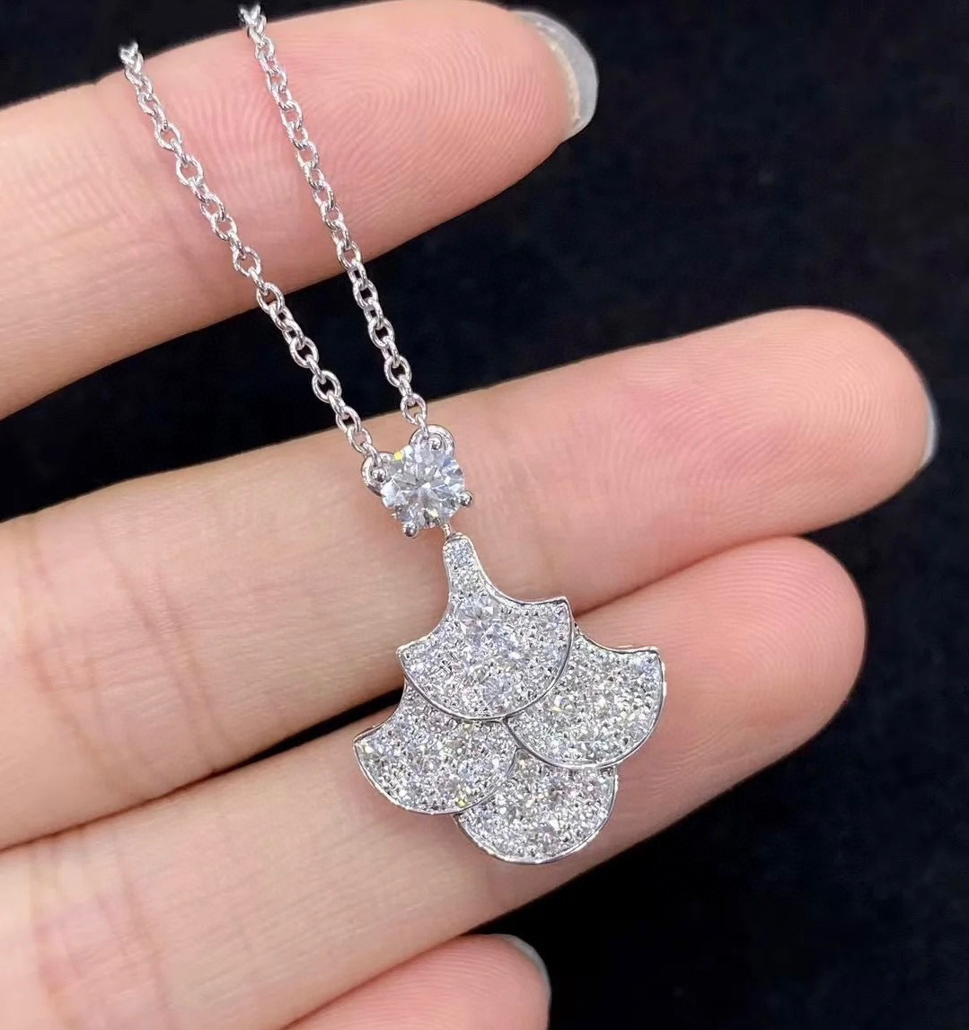  👼GRAFF®️格拉芙项链【925048】高级珠宝品牌！新款 气质 圆形项链  奢华💎镶嵌5A锆钻工艺