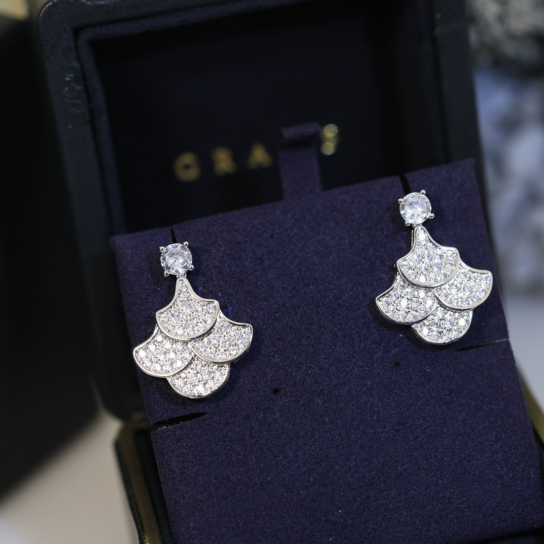  👼GRAFF®️格拉芙项链【925048】高级珠宝品牌！新款 气质 奢华💎镶嵌5A锆钻工艺 银针+亚金