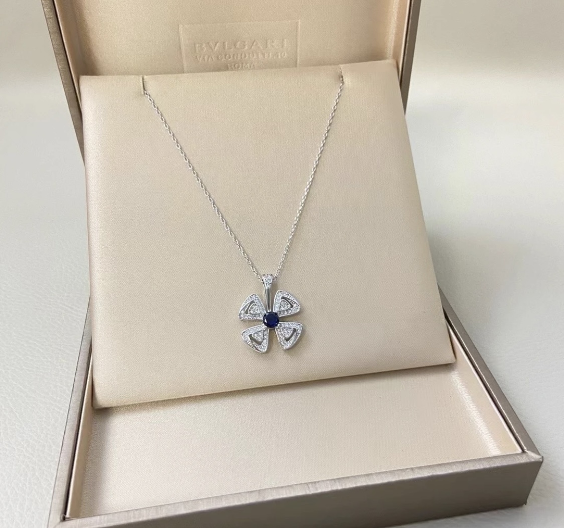  精工版本👼【925050】色色Bvlgari宝格丽 FIOREVER咏绽系列 高端定制火爆专柜光面小花