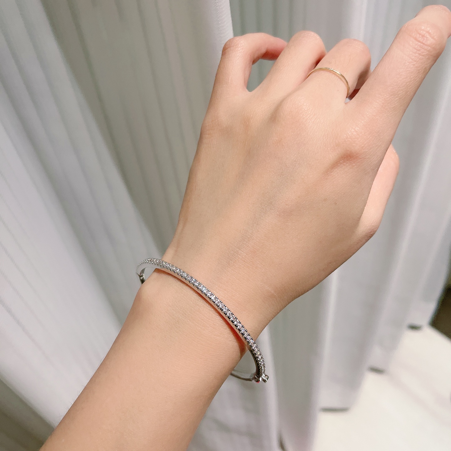  满钻版👼【925060】Tiffany 蒂芙尼 手镯 独家首发 高端定制 女神同款 设计彰显精致优雅，