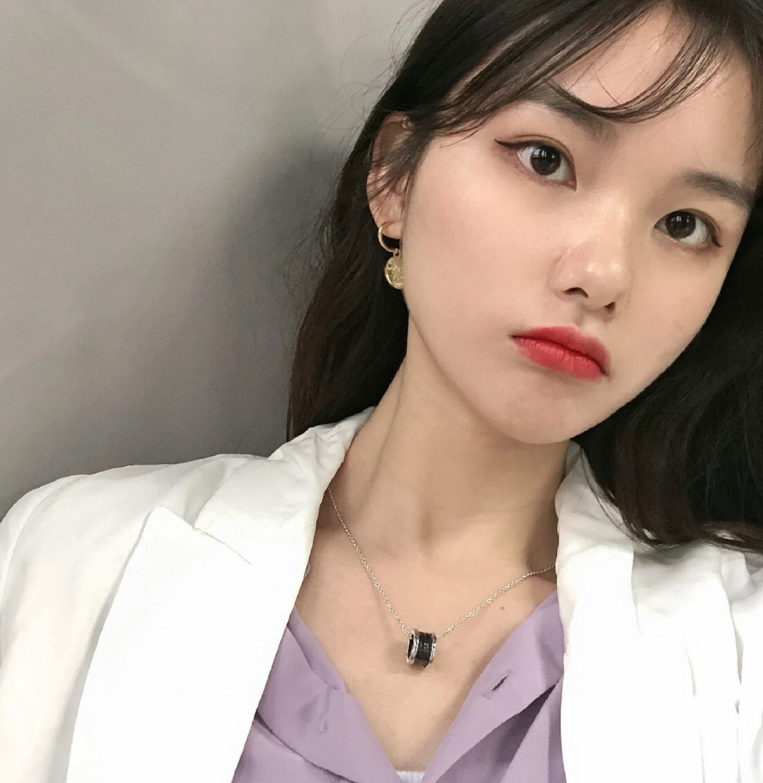  CNC版本👼【925148】s925纯银🔸New🔸宝格丽小红人慈善款 黑陶瓷项链男女可戴 链子有原版小