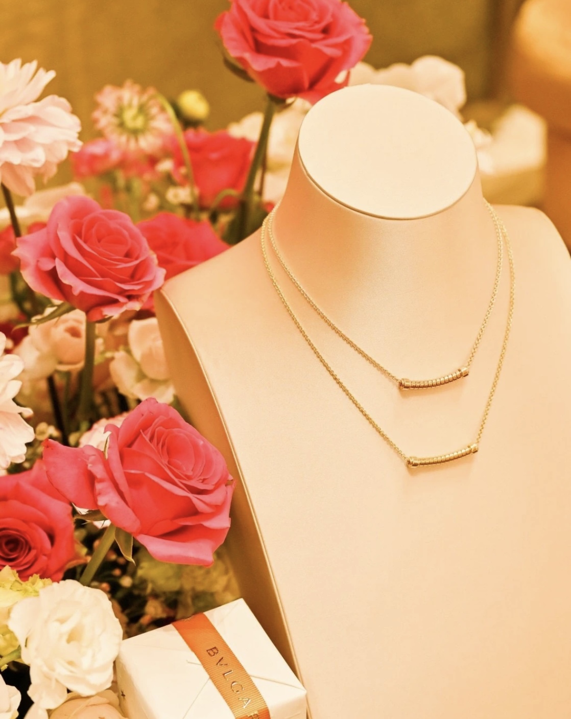  精工版本👼【925050】👄BVLGARI 宝格丽 项链 专柜新款 亚金材质 上身超赞的光面项链 环l