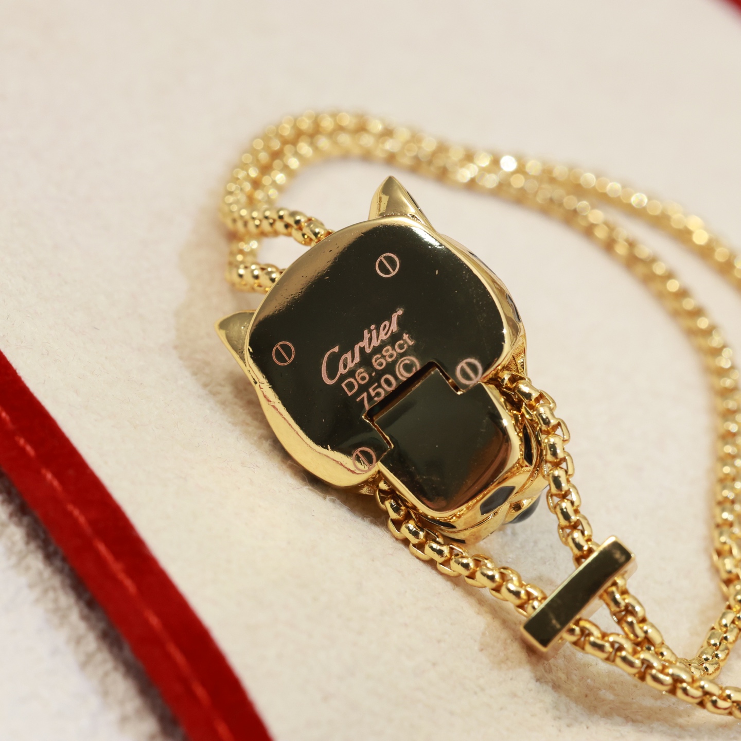  👼【925085】Cartier 卡地亚强豹子手链出货😝😝经典贵族范儿、奢华抚媚豹子设计💃💃独家实拍 