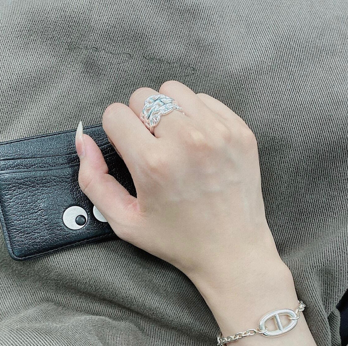 Elmas Classic High-End Pig Nose Ring: Top-Level Silver Grafting for a Classic Look - 图片 6