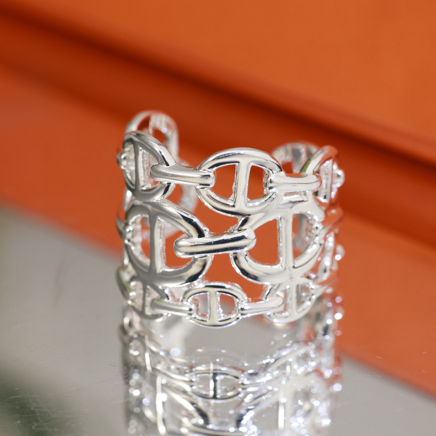 Elmas Classic High-End Pig Nose Ring: Top-Level Silver Grafting for a Classic Look