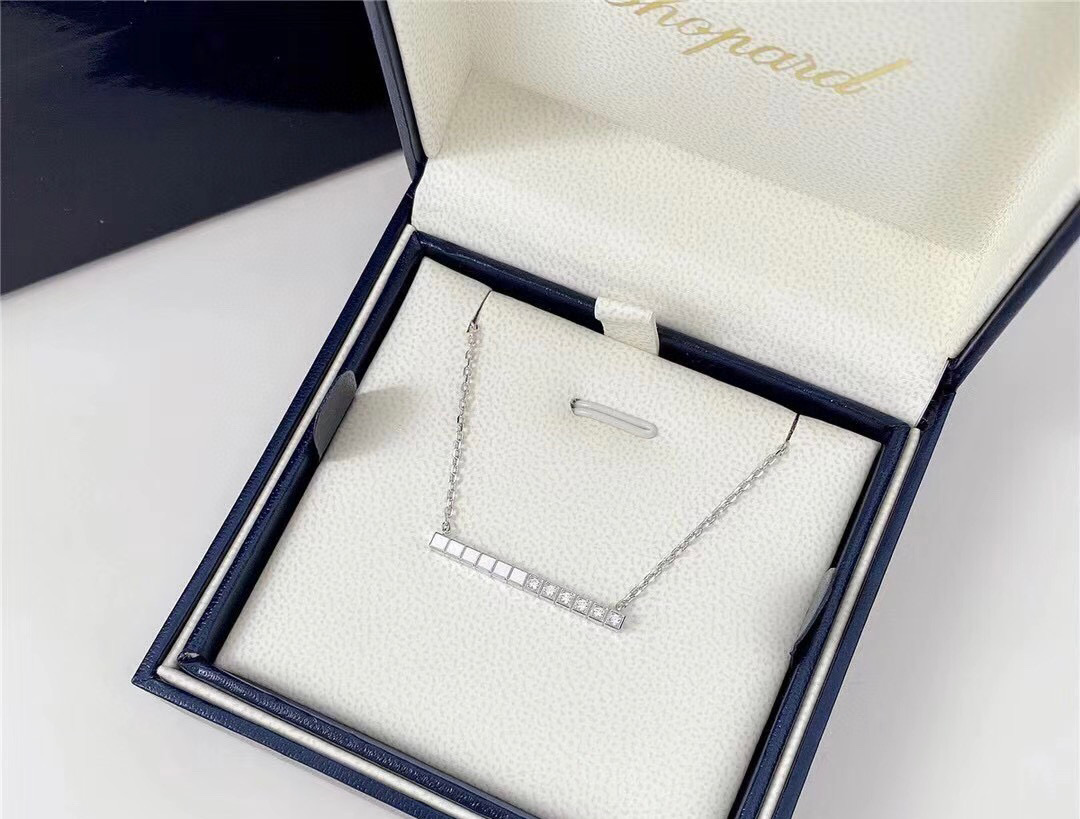 Chopard Ice Cube Necklace: High-End CNC Version with Spark Diamond Integration