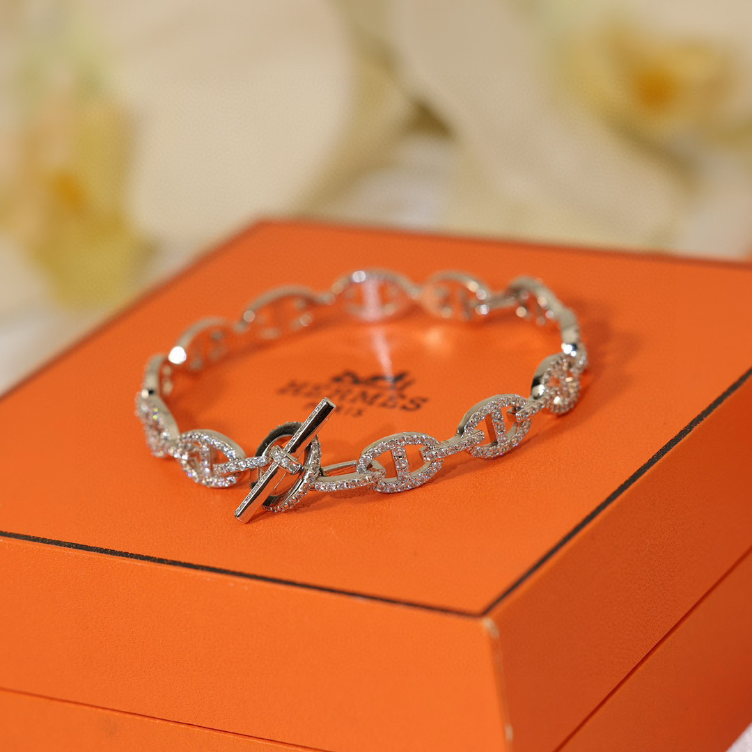 #Farandole with a pig’s nose # The original code logo! Armin material, chain length 18 cm - 图片 1