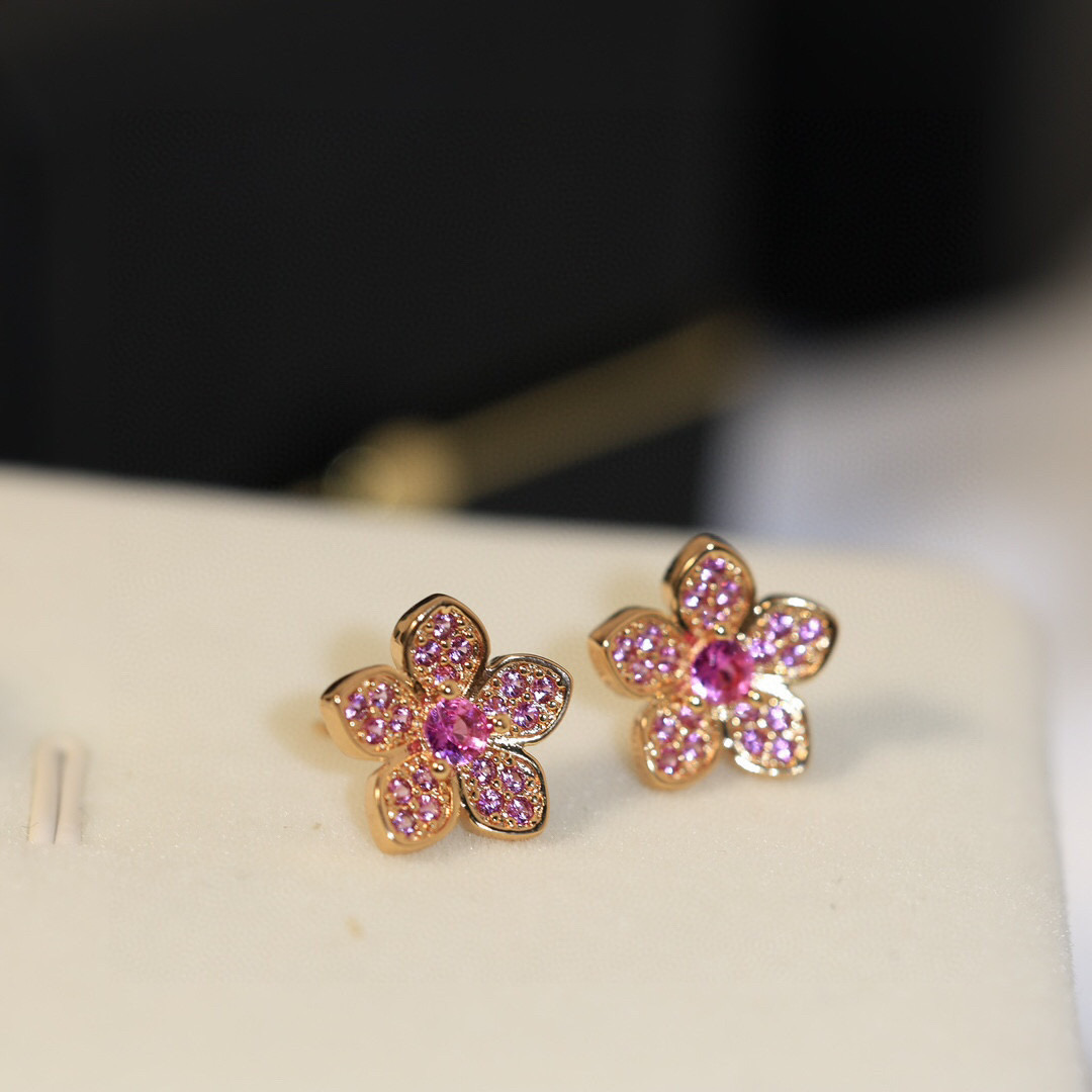 Hermès 精工版本 GRAFF 品牌 格拉芙耳钉高级珠宝定制仿真钻系列