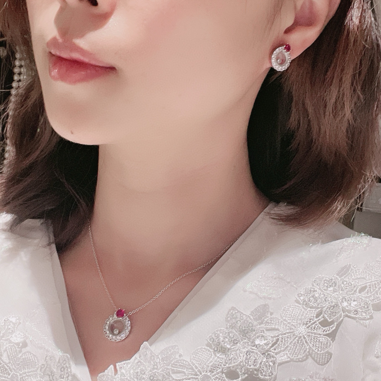 P68 萧邦 Chopard 👼【925058】萧邦项链 萧邦的幸运与品牌最具标志性的灵动钻石完美融合,亚金材质。18k玫瑰金 原版logo 原版尾牌可以调节长短