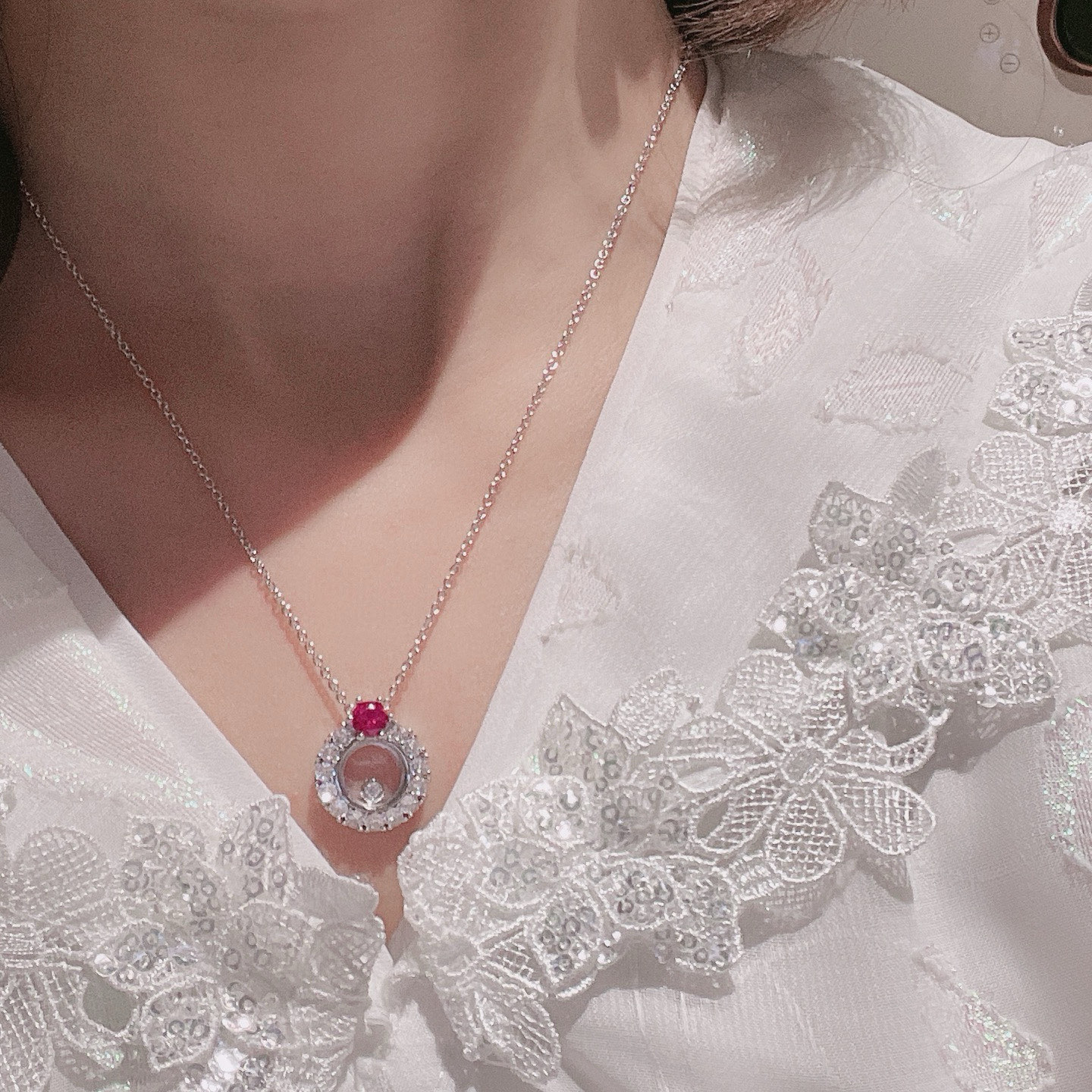 P68 萧邦 Chopard 👼【925058】萧邦项链 萧邦的幸运与品牌最具标志性的灵动钻石完美融合,亚金材质。18k玫瑰金 原版logo 原版尾牌可以调节长短