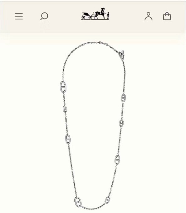 Collar Hermes 80cm