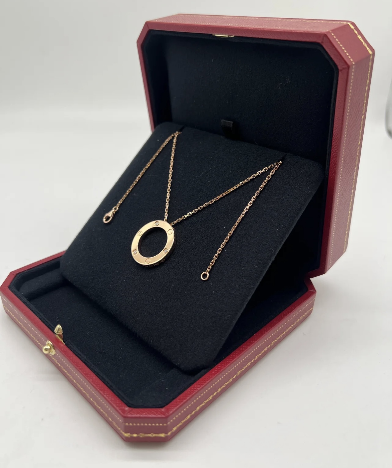 Cartier 卡地亚 光面 三钻版 大饼项链 双面可佩戴 真实细节呈现 Cartier 卡地亚……LOVE系列