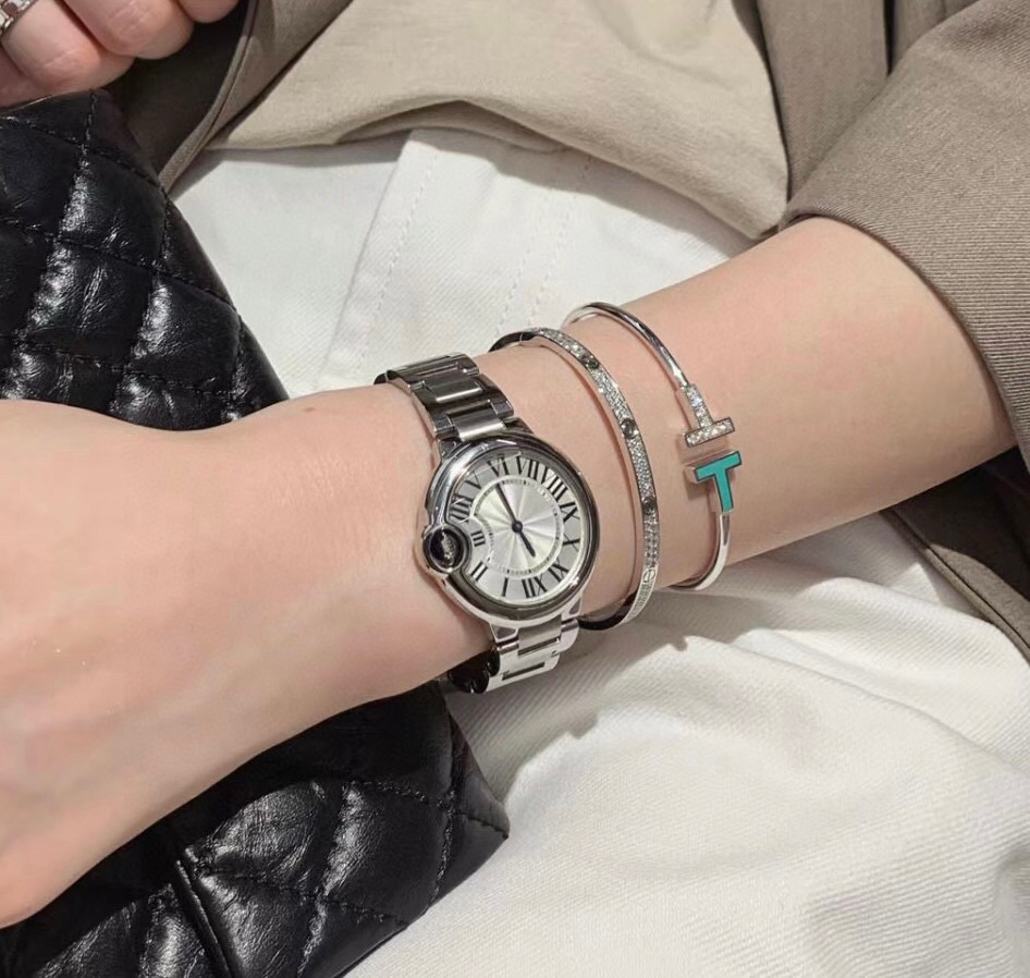 Tiffany & Co. 精工版本 Tiffany &CO 新款 双T手镯