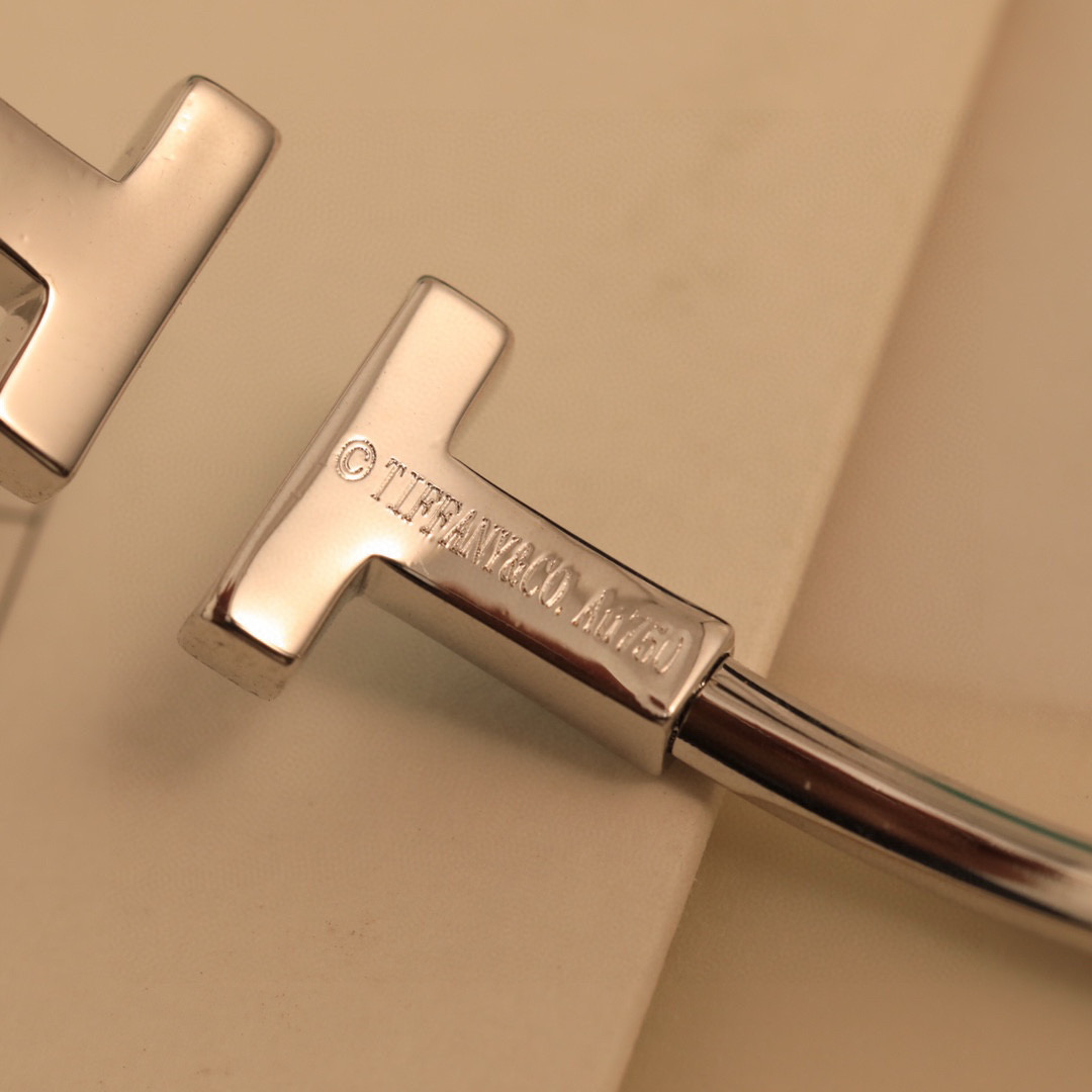 Tiffany & Co. 精工版本 Tiffany &CO 新款 双T手镯