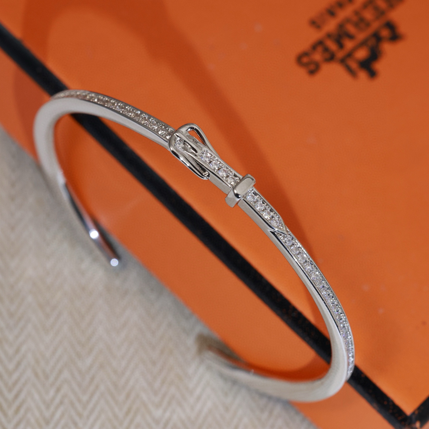 爱马仕 Hermès 传世高定珠宝耳环项链戒指首饰 #E8728044 4
