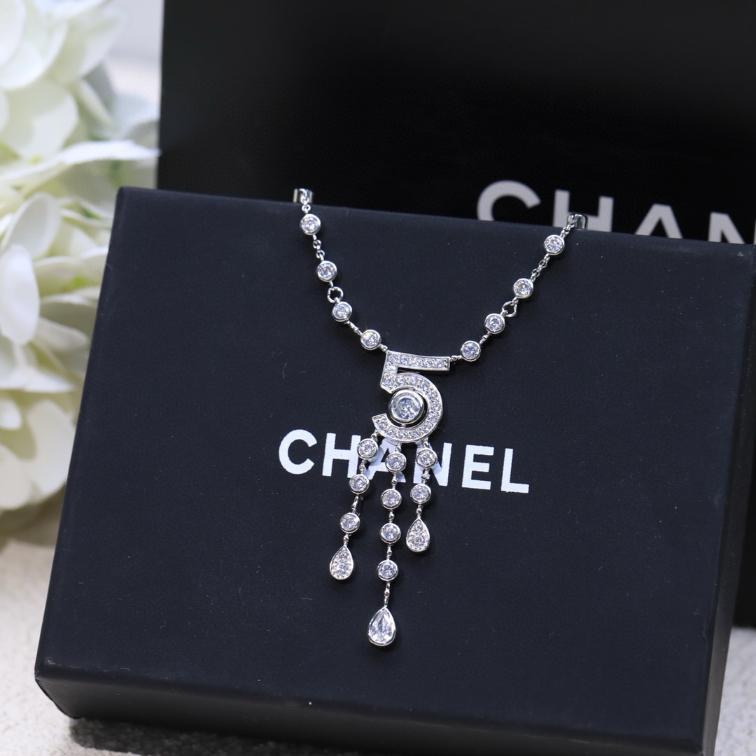 Chanel香奈儿5号项链 流苏项链 经典热销款 精工版本 8