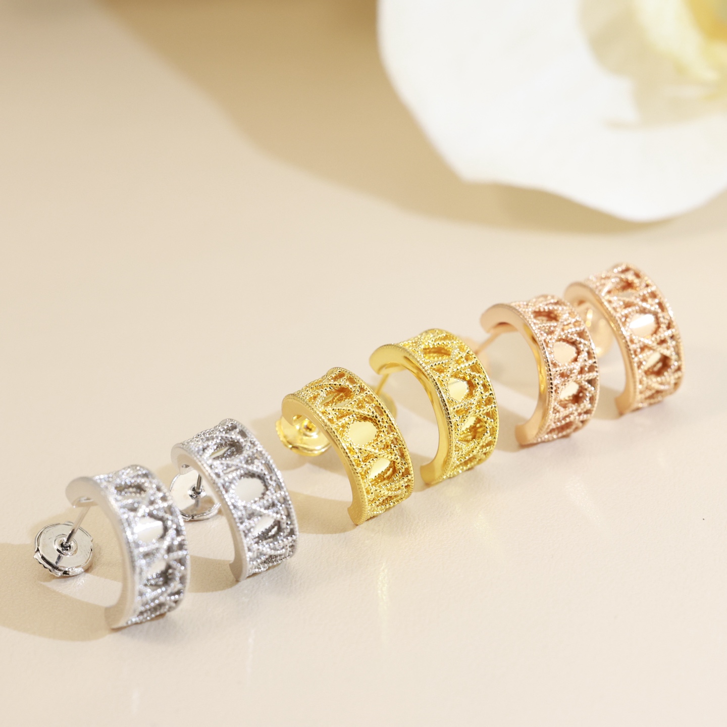 迪奥 Dior 高定典藏高定典雅奢华珠宝首饰项链手链戒指 #95C134D9 8