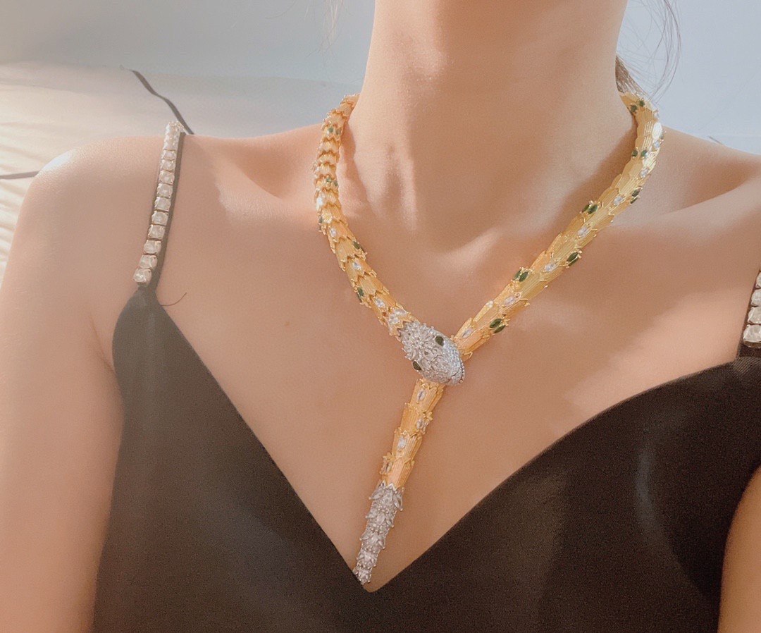 宝格丽 Bvlgari 传世高定珠宝耳环项链戒指首饰 #51C14F5A 8