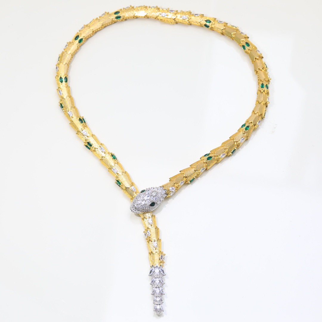 宝格丽 Bvlgari 传世高定珠宝耳环项链戒指首饰 #51C14F5A 4