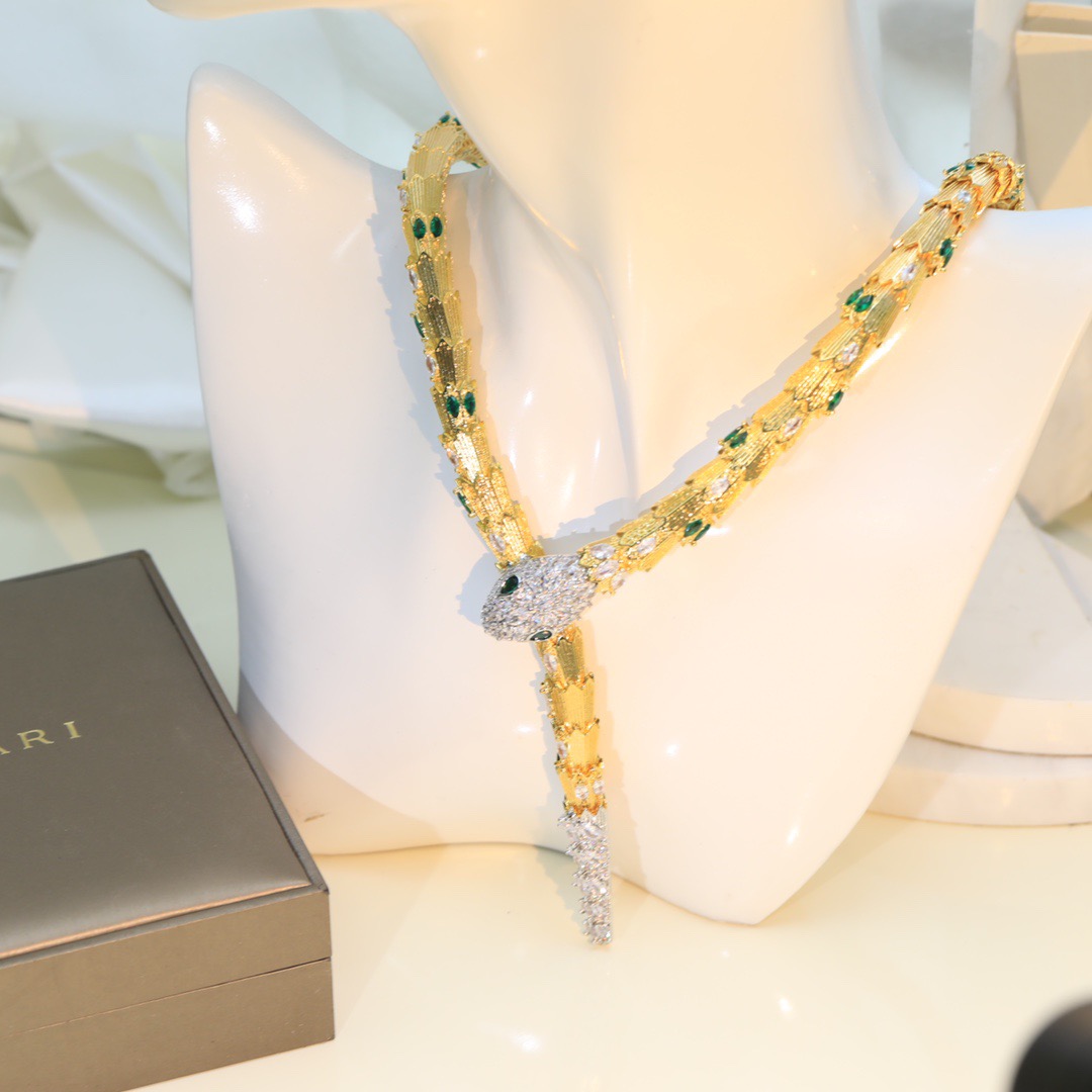 宝格丽 Bvlgari 传世高定珠宝耳环项链戒指首饰 #51C14F5A 6