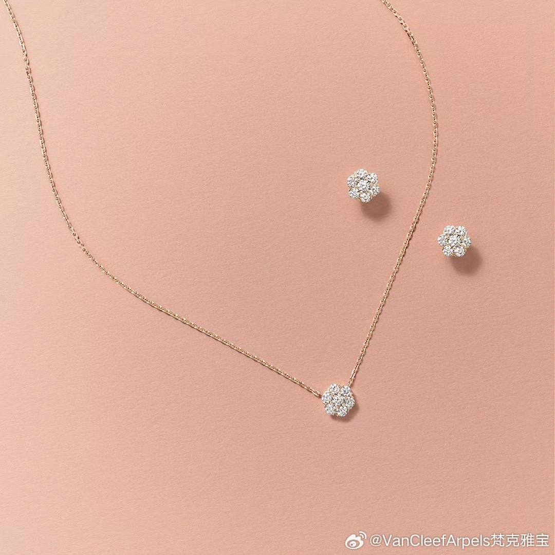 梵克雅宝 Van Cleef & Arpels 高定典藏高定典雅奢华珠宝首饰项链手链戒指 #3C831212 3