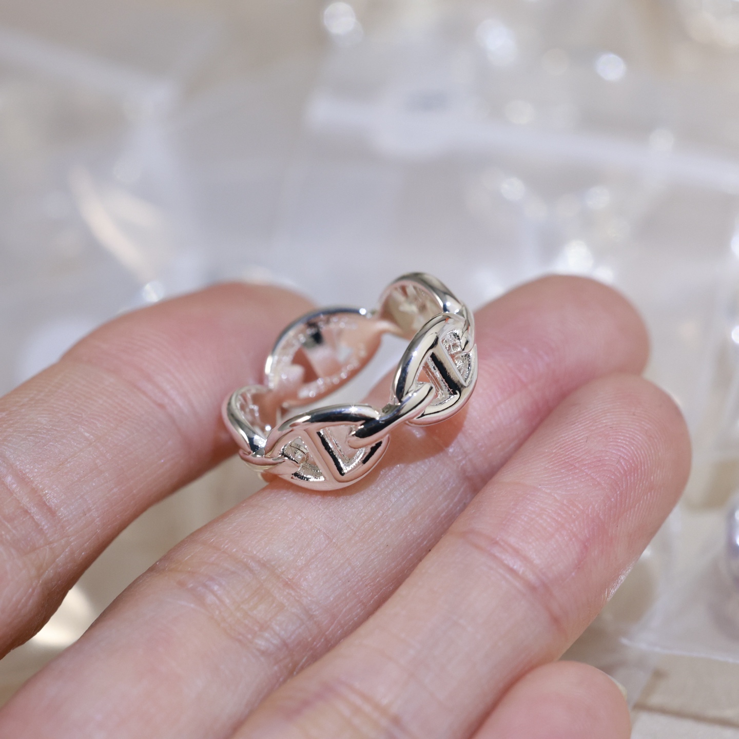 Hermès 猪鼻子戒指 爱马仕 高端 上档次
