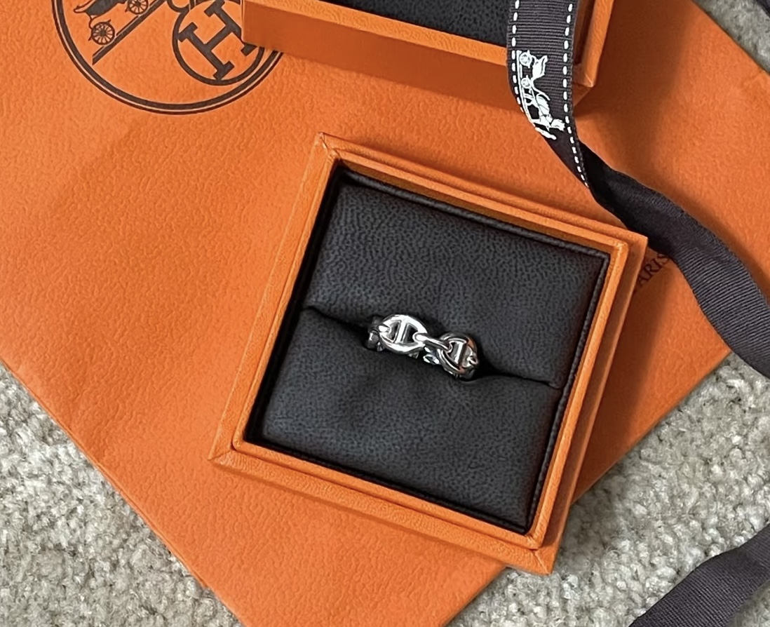Hermès 猪鼻子戒指 爱马仕 高端 上档次