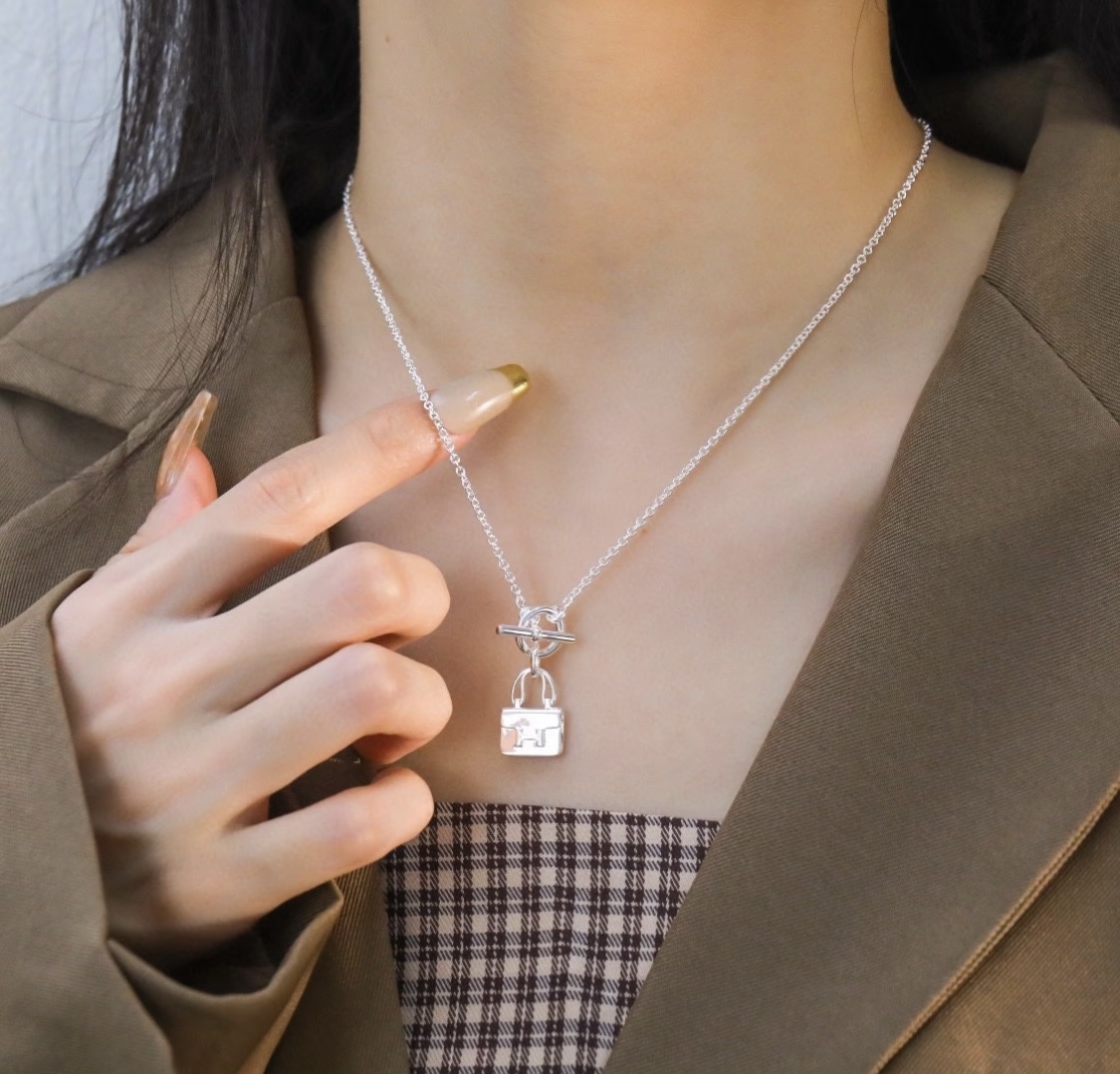 Hermès 康康包项链 色 爱马仕 包包 项链高端定制