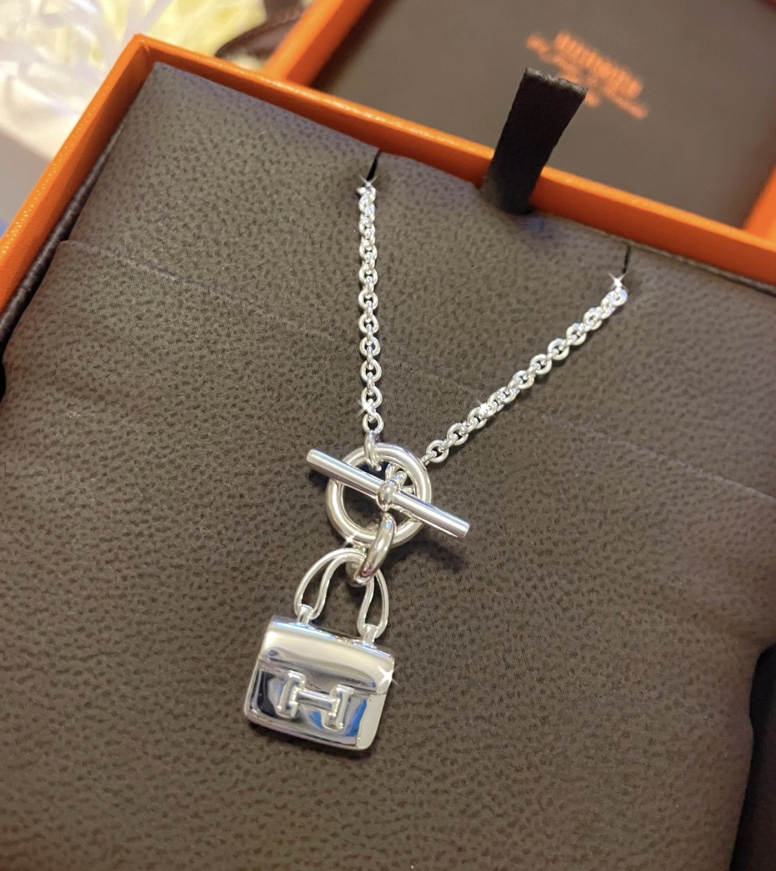 Hermès 康康包项链 色 爱马仕 包包 项链高端定制