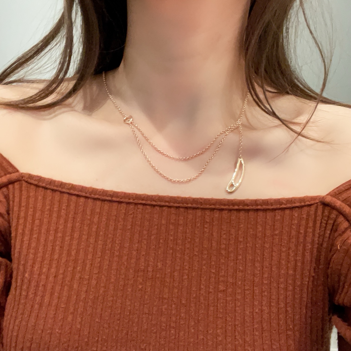 Hermès 爱马仕项链 别针项链新款 女神款