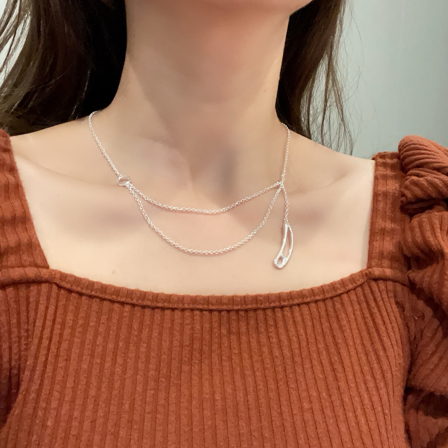 Hermès 爱马仕项链 别针项链新款 女神款